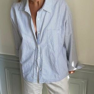 Djerf avenue breezy blue stripe size XXL